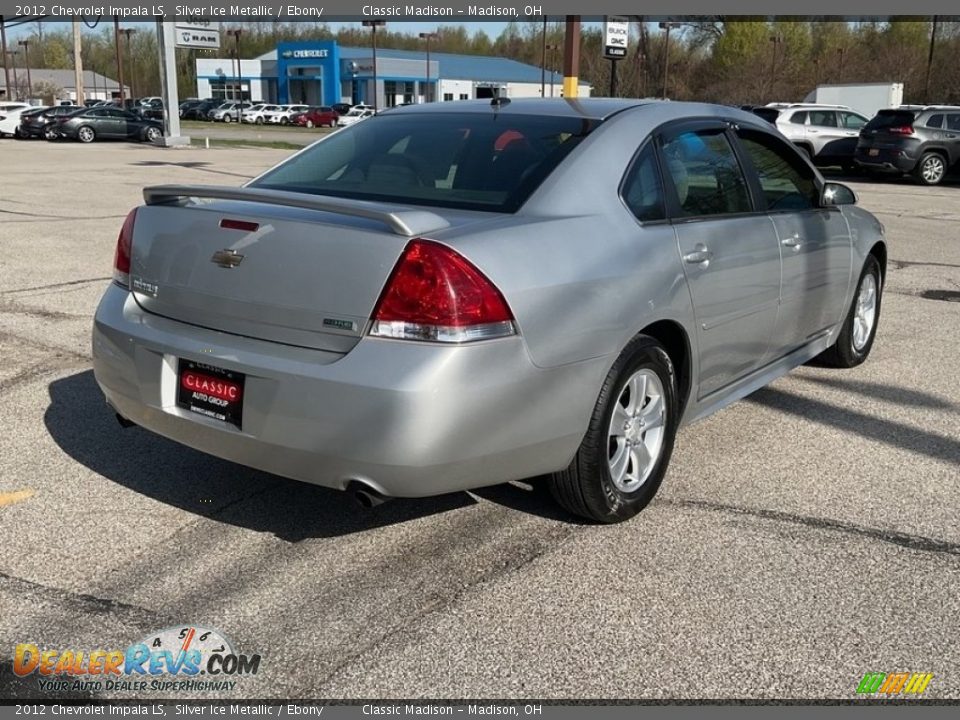2012 Chevrolet Impala LS Silver Ice Metallic / Ebony Photo #8