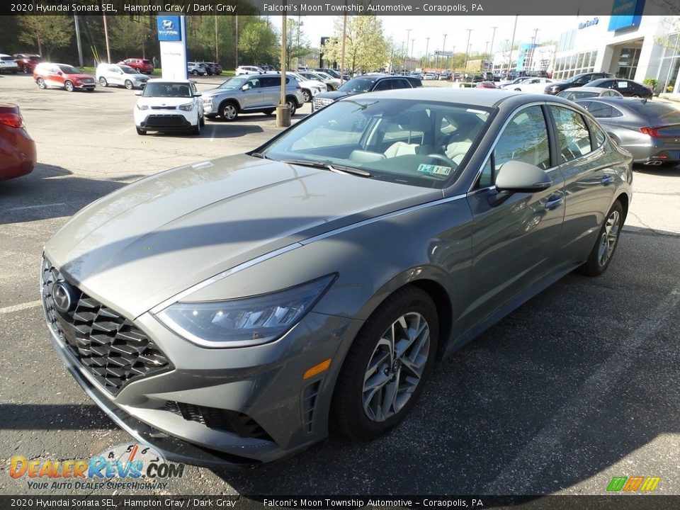 2020 Hyundai Sonata SEL Hampton Gray / Dark Gray Photo #1