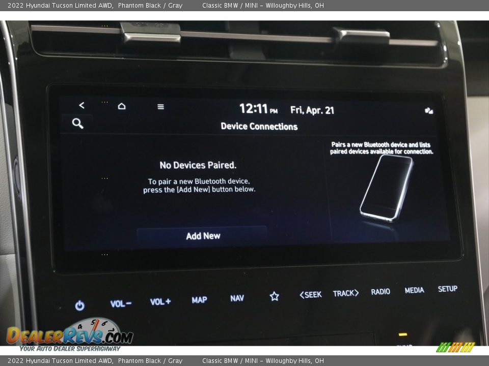 2022 Hyundai Tucson Limited AWD Phantom Black / Gray Photo #12