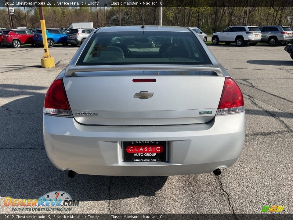 2012 Chevrolet Impala LS Silver Ice Metallic / Ebony Photo #11