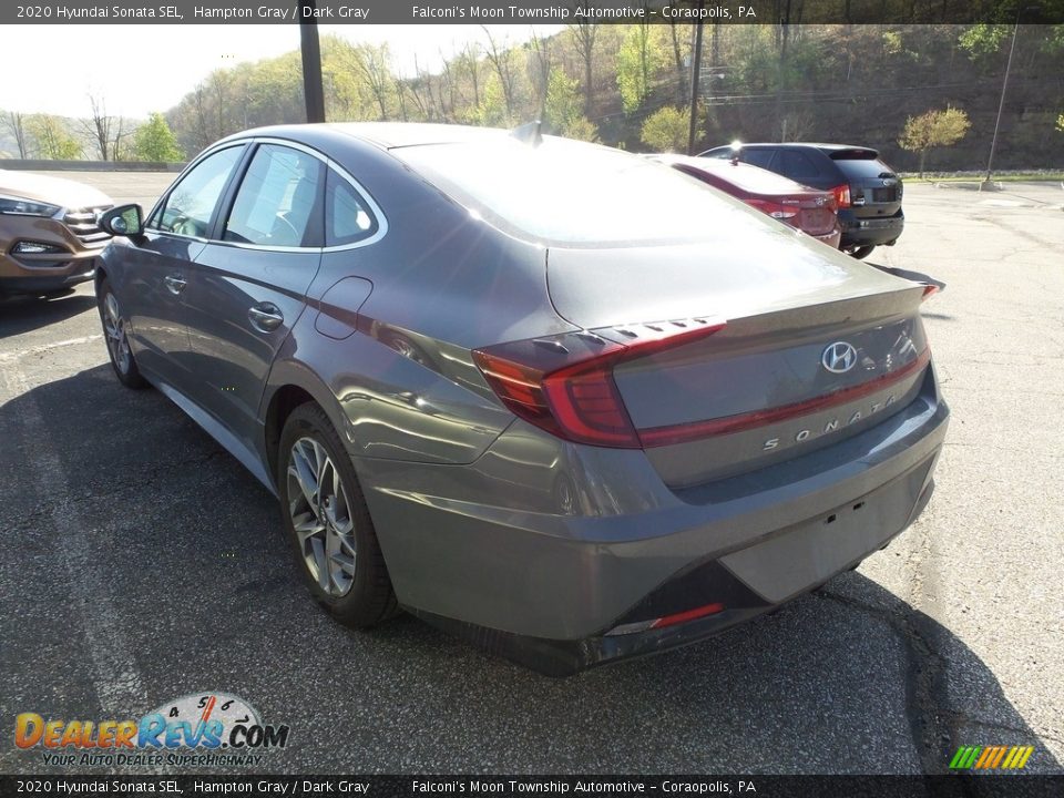 2020 Hyundai Sonata SEL Hampton Gray / Dark Gray Photo #2