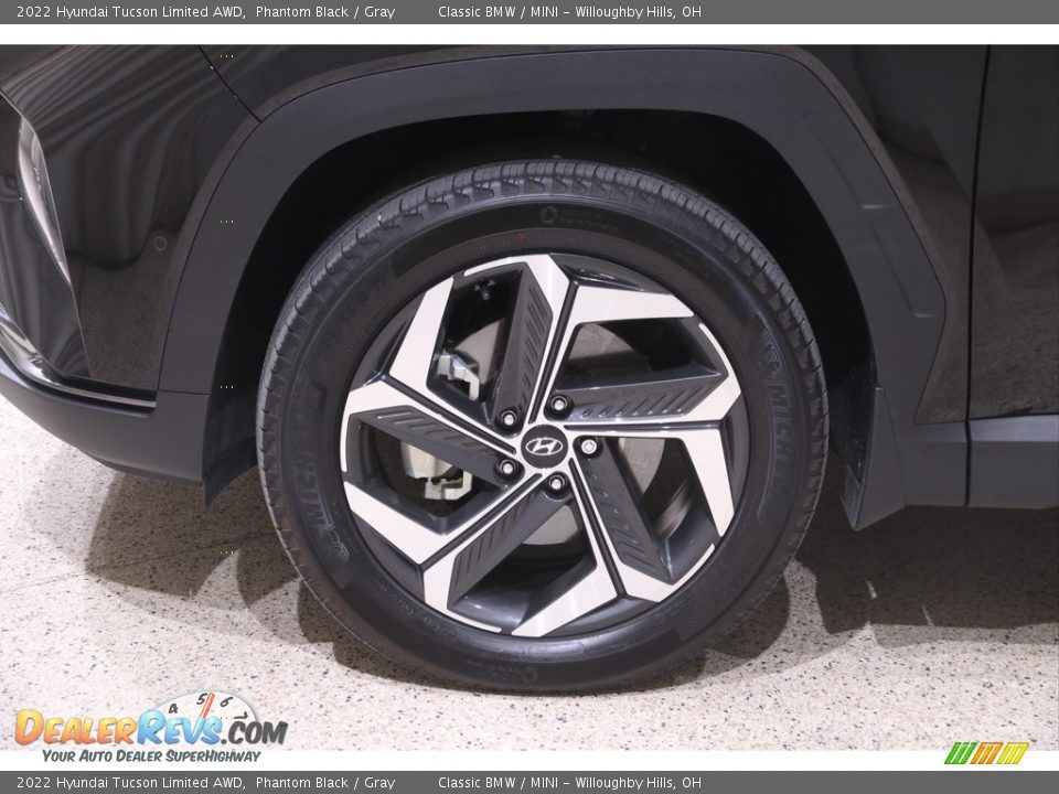 2022 Hyundai Tucson Limited AWD Phantom Black / Gray Photo #21