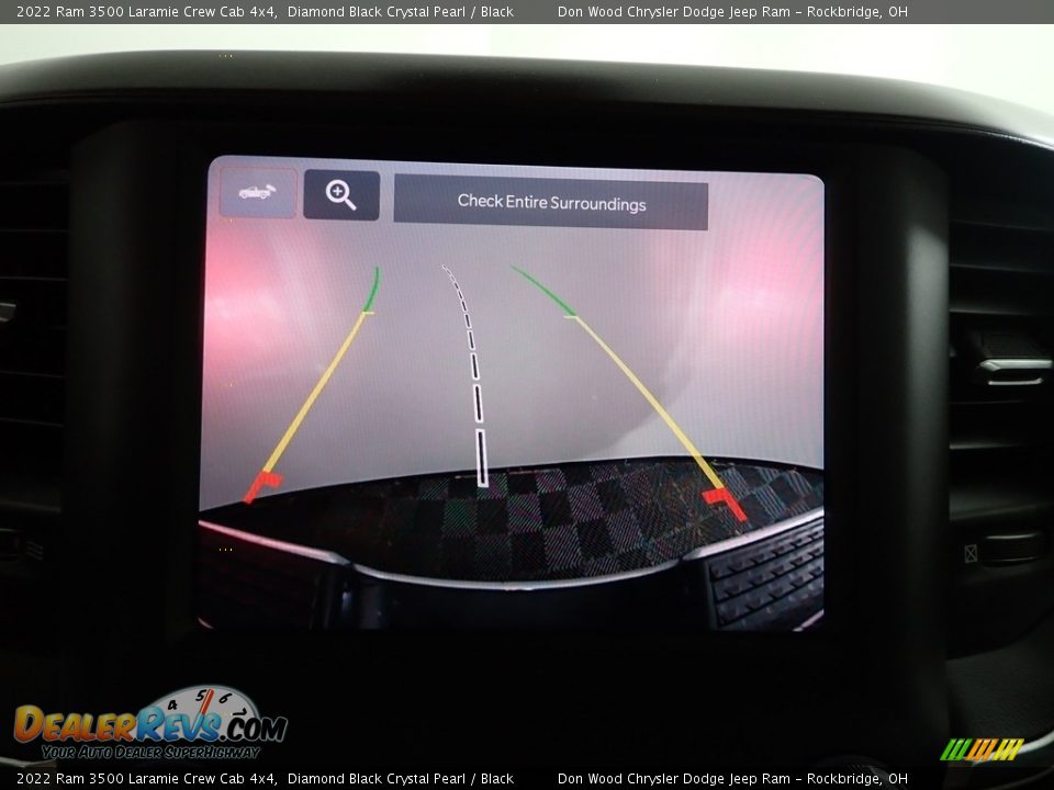 2022 Ram 3500 Laramie Crew Cab 4x4 Diamond Black Crystal Pearl / Black Photo #3