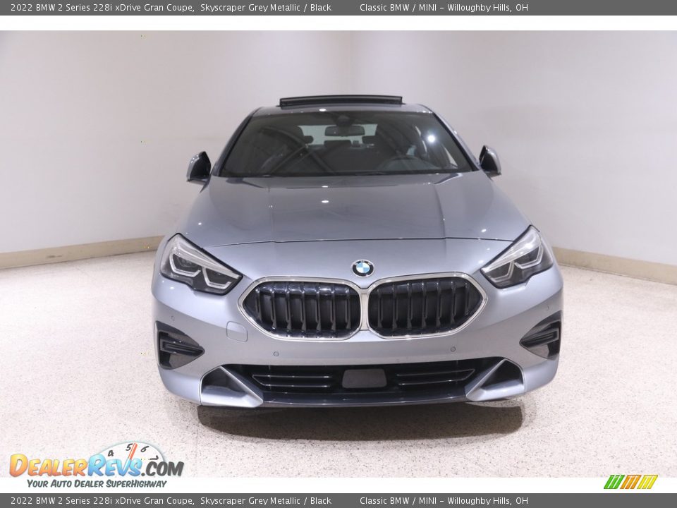 2022 BMW 2 Series 228i xDrive Gran Coupe Skyscraper Grey Metallic / Black Photo #2