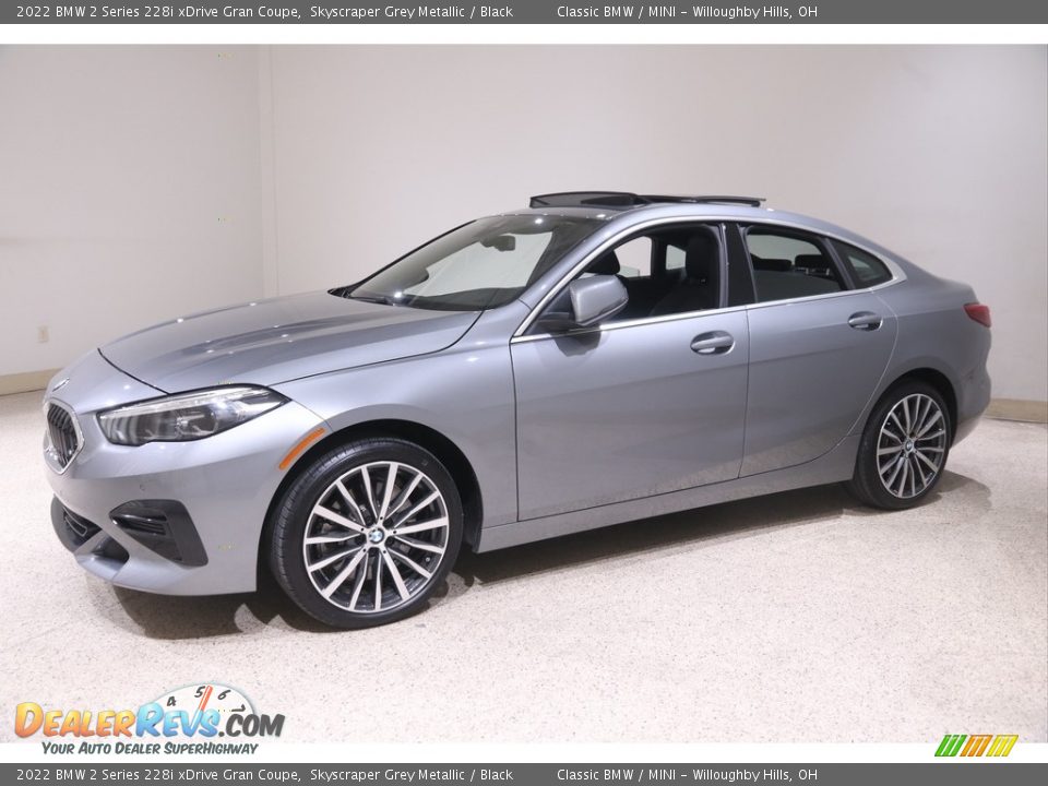 Front 3/4 View of 2022 BMW 2 Series 228i xDrive Gran Coupe Photo #3