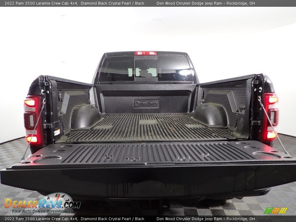 2022 Ram 3500 Laramie Crew Cab 4x4 Diamond Black Crystal Pearl / Black Photo #9