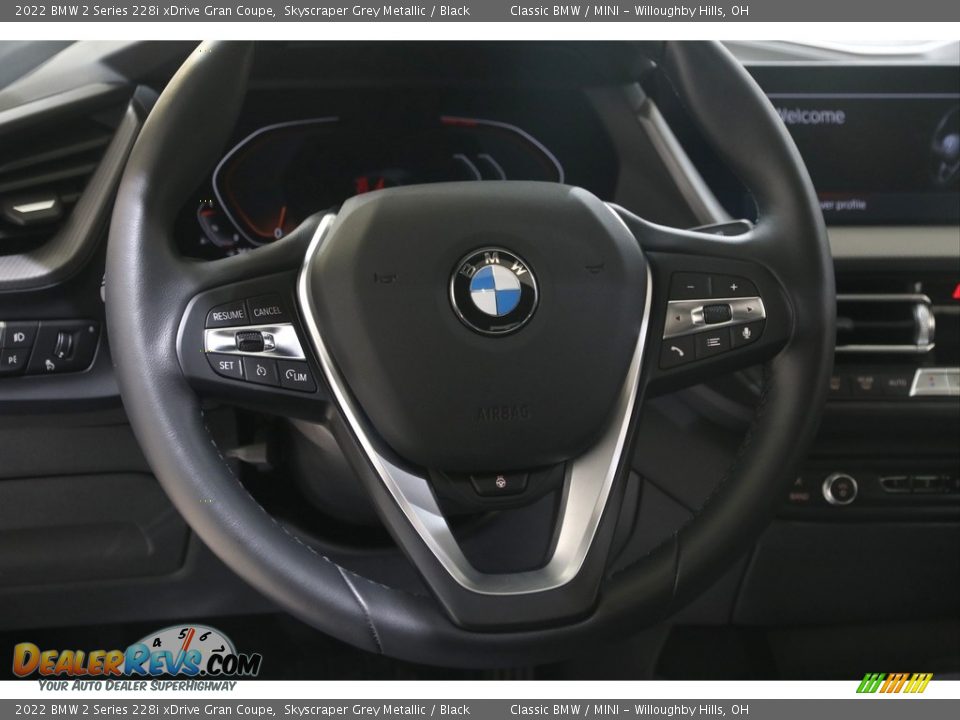 2022 BMW 2 Series 228i xDrive Gran Coupe Steering Wheel Photo #7
