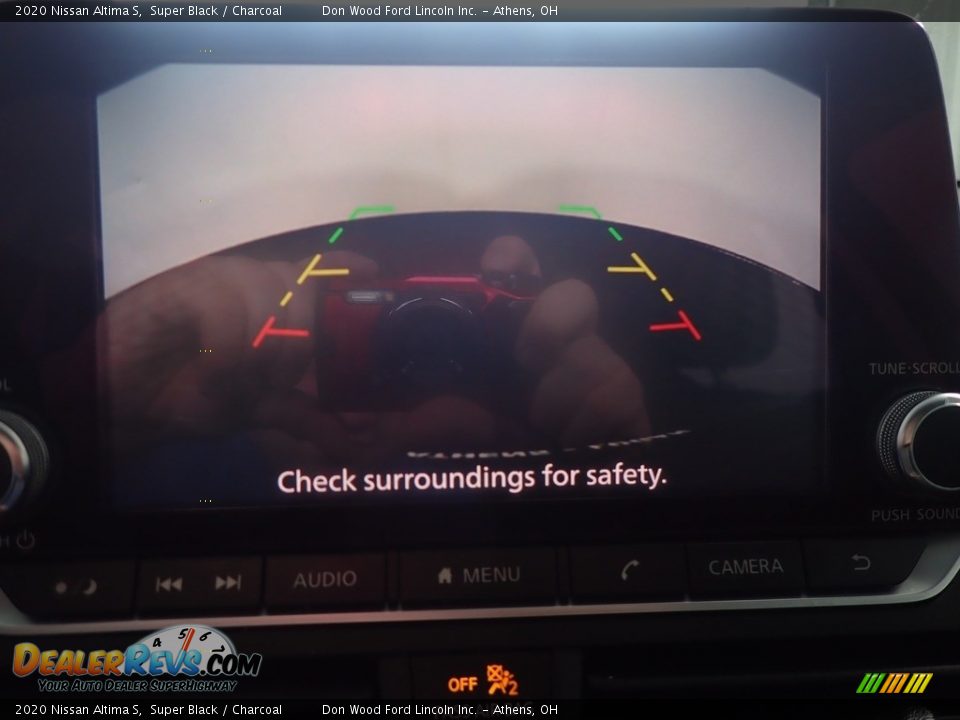 2020 Nissan Altima S Super Black / Charcoal Photo #2