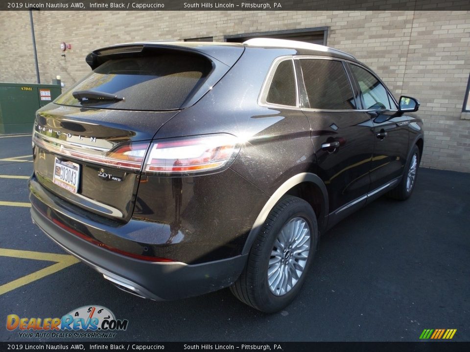 2019 Lincoln Nautilus AWD Infinite Black / Cappuccino Photo #3