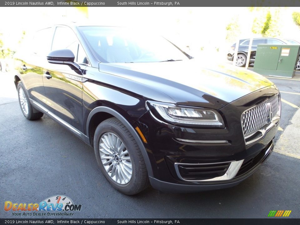 2019 Lincoln Nautilus AWD Infinite Black / Cappuccino Photo #4