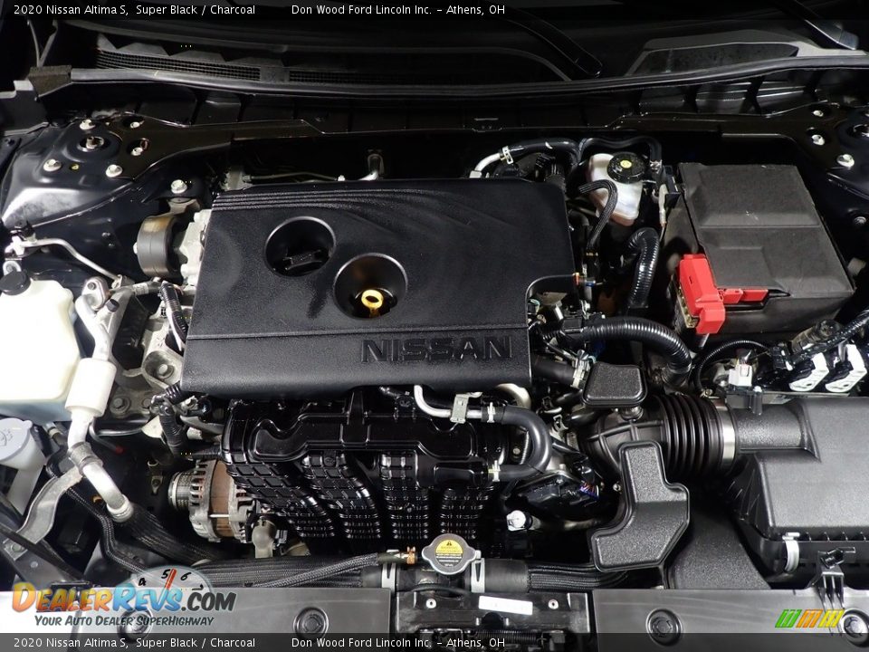 2020 Nissan Altima S Super Black / Charcoal Photo #7