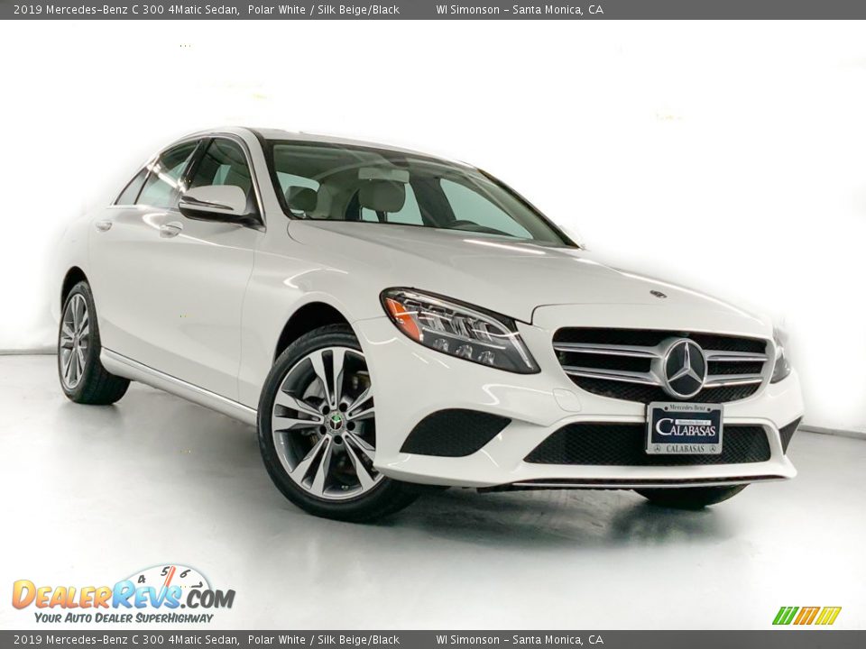 Polar White 2019 Mercedes-Benz C 300 4Matic Sedan Photo #2