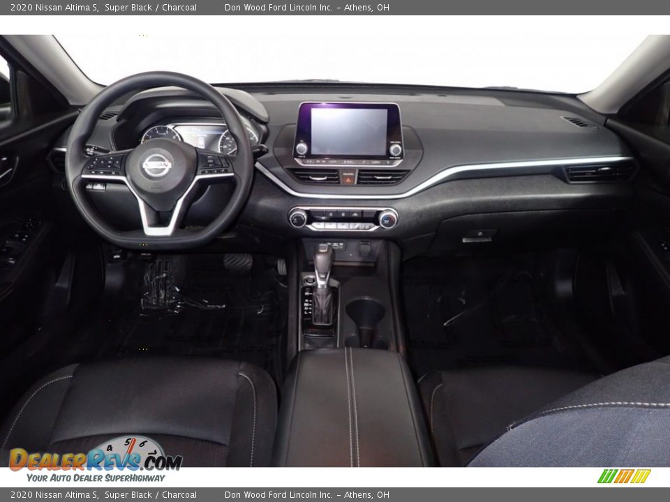 2020 Nissan Altima S Super Black / Charcoal Photo #22