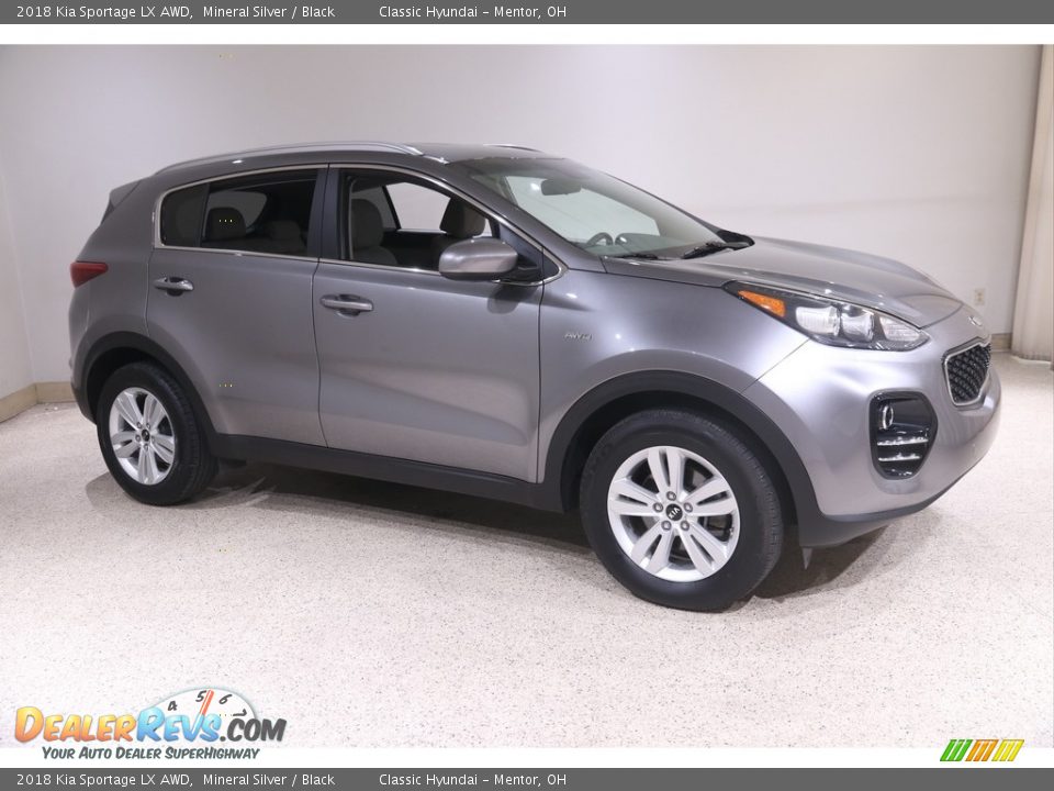 2018 Kia Sportage LX AWD Mineral Silver / Black Photo #1