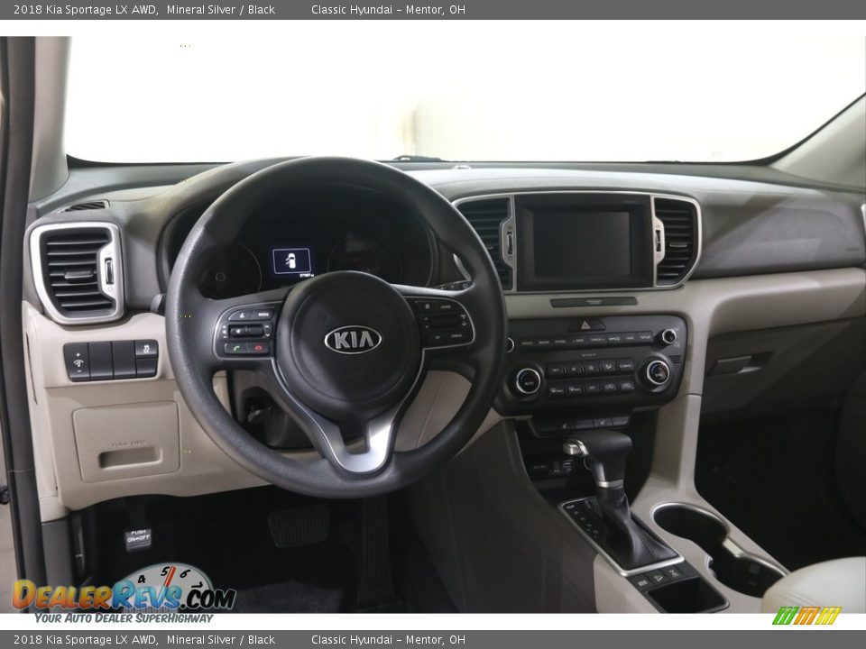 2018 Kia Sportage LX AWD Mineral Silver / Black Photo #6