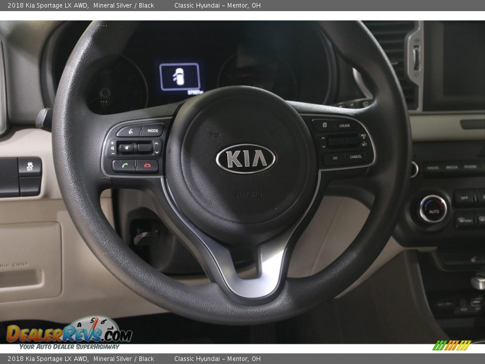 2018 Kia Sportage LX AWD Mineral Silver / Black Photo #7