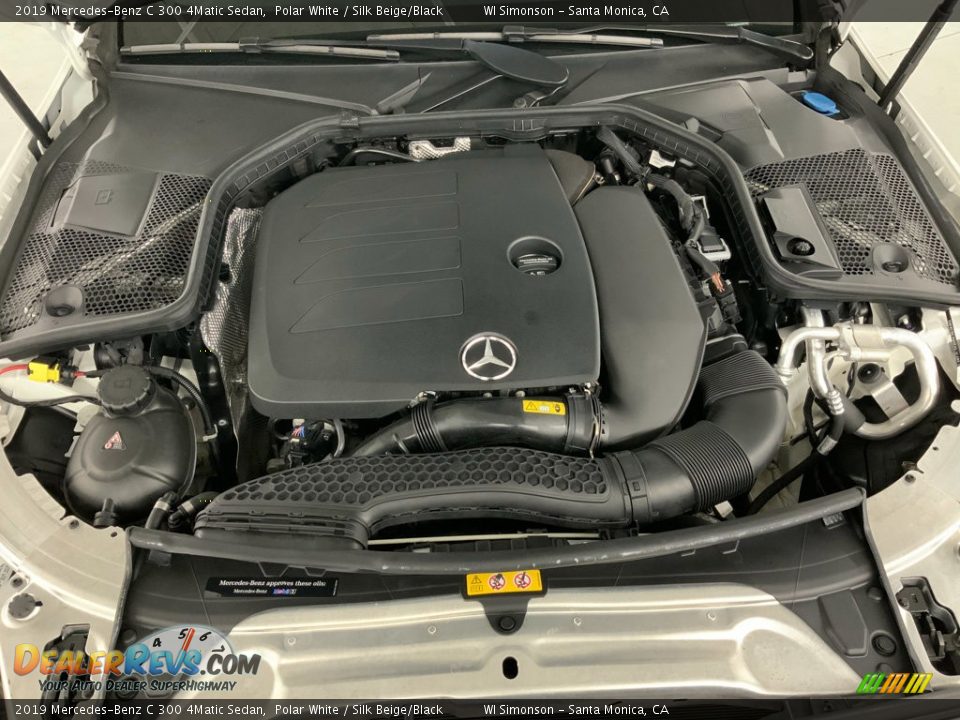 2019 Mercedes-Benz C 300 4Matic Sedan 2.0 Liter Turbocharged DOHC 16-Valve VVT 4 Cylinder Engine Photo #18