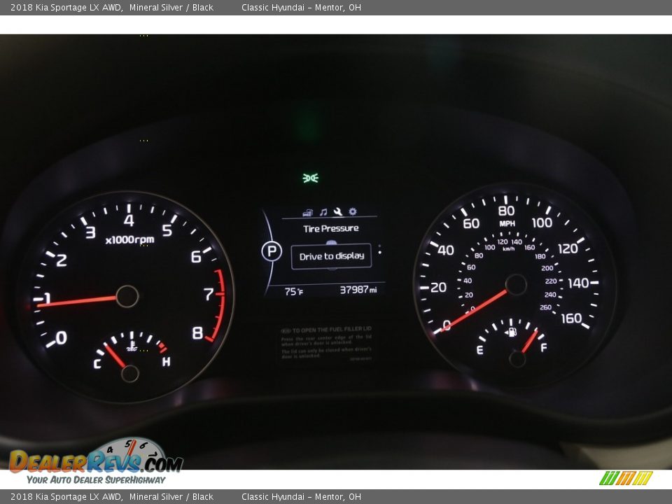 2018 Kia Sportage LX AWD Mineral Silver / Black Photo #8
