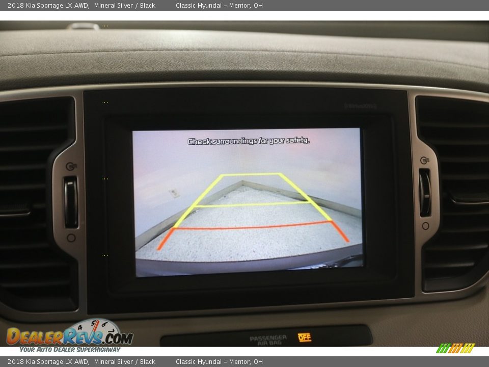2018 Kia Sportage LX AWD Mineral Silver / Black Photo #11