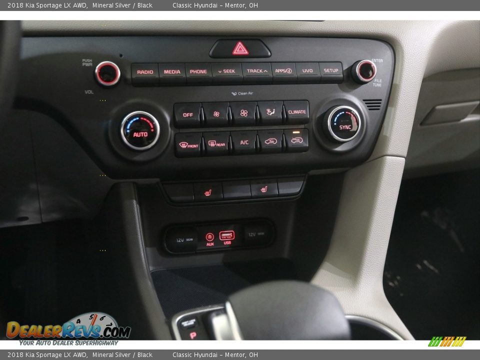 2018 Kia Sportage LX AWD Mineral Silver / Black Photo #12