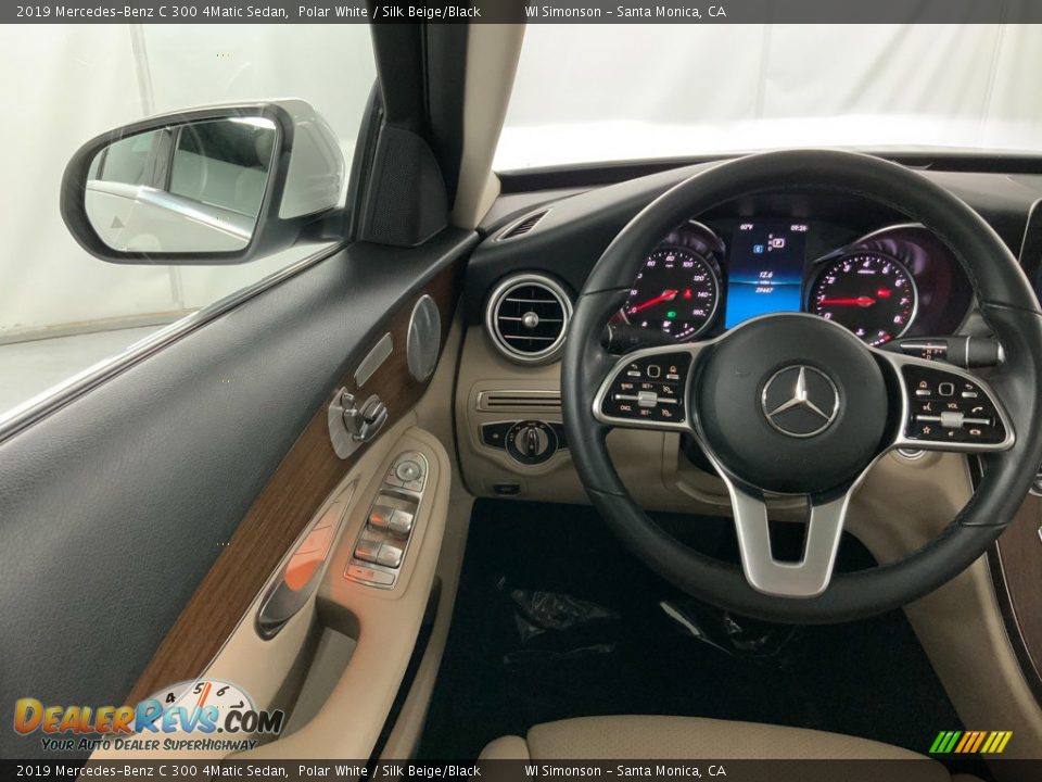 2019 Mercedes-Benz C 300 4Matic Sedan Steering Wheel Photo #24