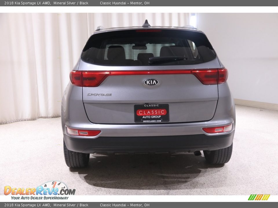 2018 Kia Sportage LX AWD Mineral Silver / Black Photo #17