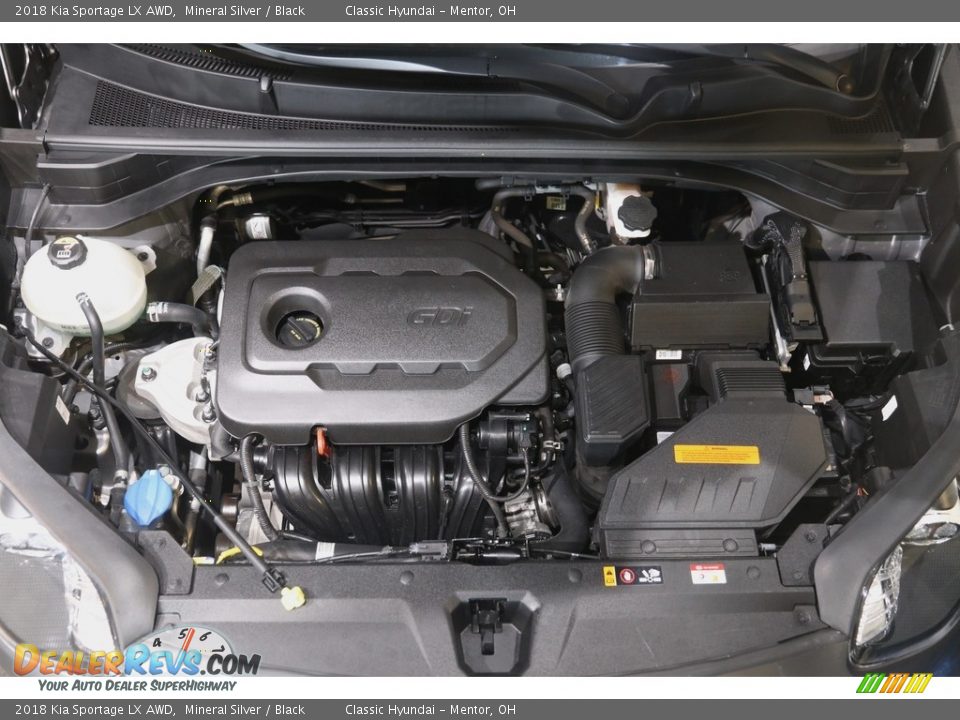2018 Kia Sportage LX AWD Mineral Silver / Black Photo #18