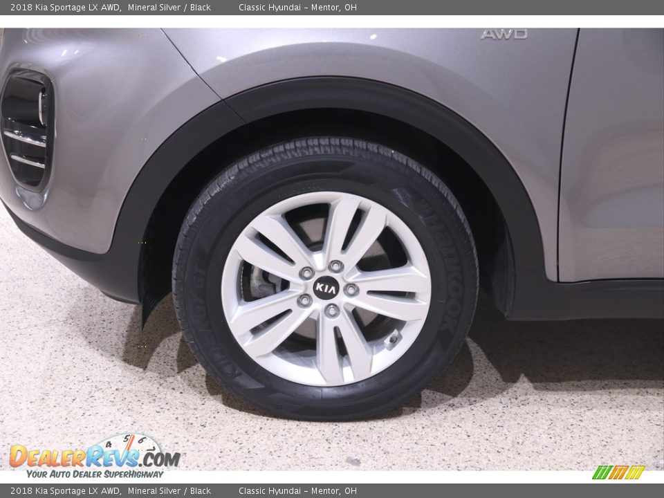 2018 Kia Sportage LX AWD Mineral Silver / Black Photo #19