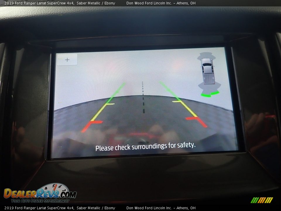 2019 Ford Ranger Lariat SuperCrew 4x4 Saber Metallic / Ebony Photo #3