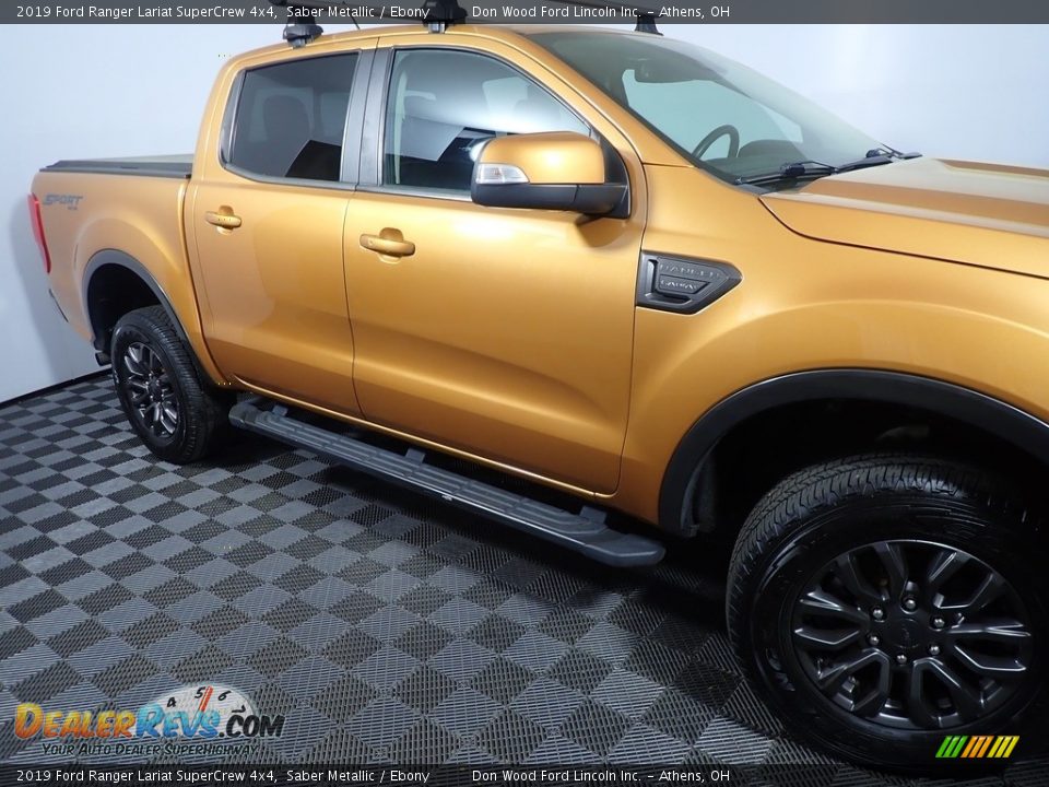 2019 Ford Ranger Lariat SuperCrew 4x4 Saber Metallic / Ebony Photo #5