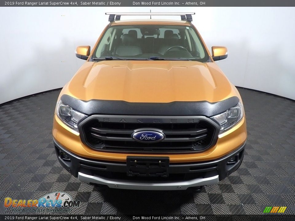 2019 Ford Ranger Lariat SuperCrew 4x4 Saber Metallic / Ebony Photo #6