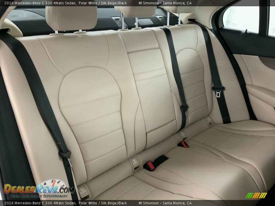Rear Seat of 2019 Mercedes-Benz C 300 4Matic Sedan Photo #34