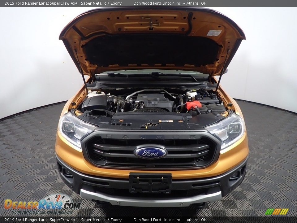 2019 Ford Ranger Lariat SuperCrew 4x4 Saber Metallic / Ebony Photo #7