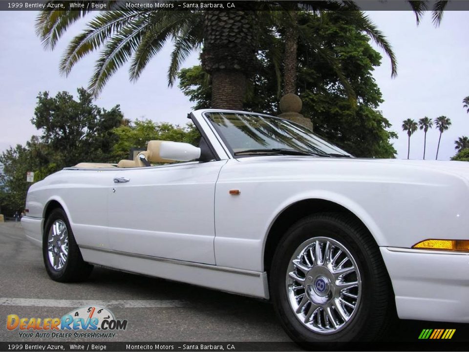 1999 Bentley Azure White / Beige Photo #2