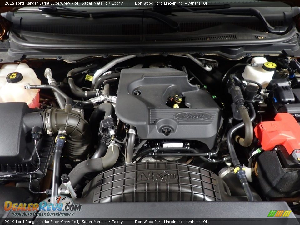 2019 Ford Ranger Lariat SuperCrew 4x4 Saber Metallic / Ebony Photo #8