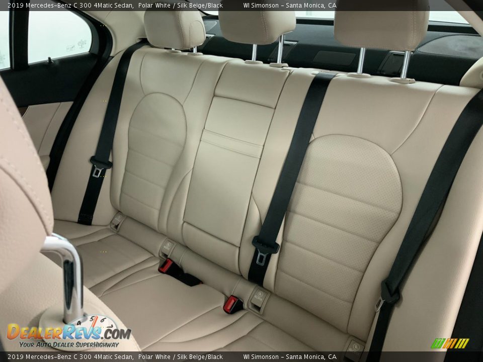 Rear Seat of 2019 Mercedes-Benz C 300 4Matic Sedan Photo #36