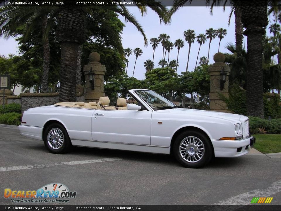 White 1999 Bentley Azure  Photo #3