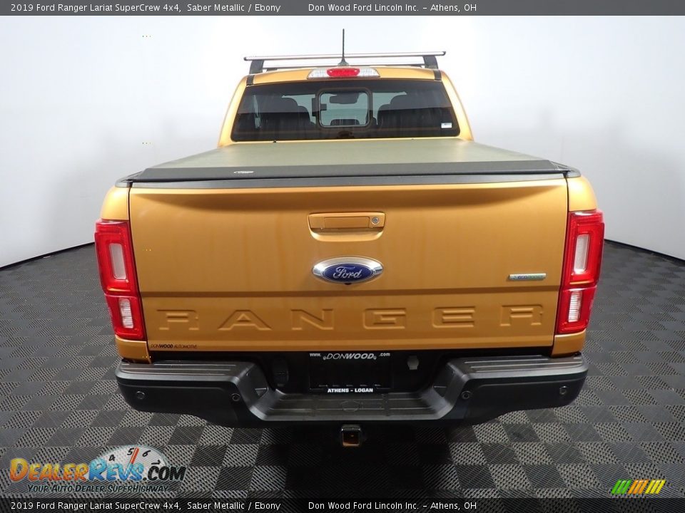 2019 Ford Ranger Lariat SuperCrew 4x4 Saber Metallic / Ebony Photo #14