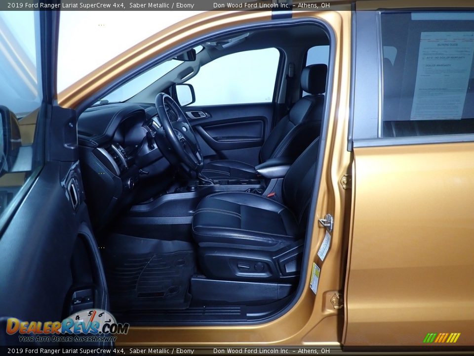 2019 Ford Ranger Lariat SuperCrew 4x4 Saber Metallic / Ebony Photo #20