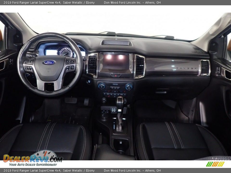 2019 Ford Ranger Lariat SuperCrew 4x4 Saber Metallic / Ebony Photo #22