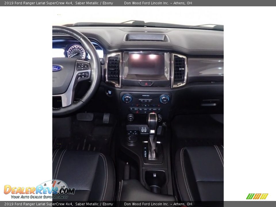 2019 Ford Ranger Lariat SuperCrew 4x4 Saber Metallic / Ebony Photo #23