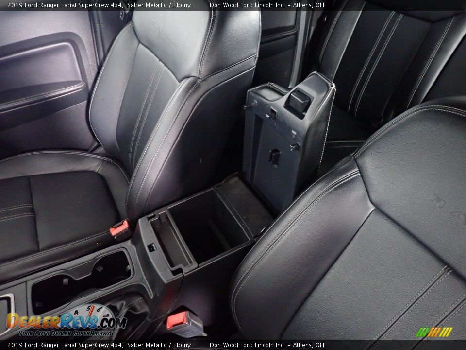 2019 Ford Ranger Lariat SuperCrew 4x4 Saber Metallic / Ebony Photo #31