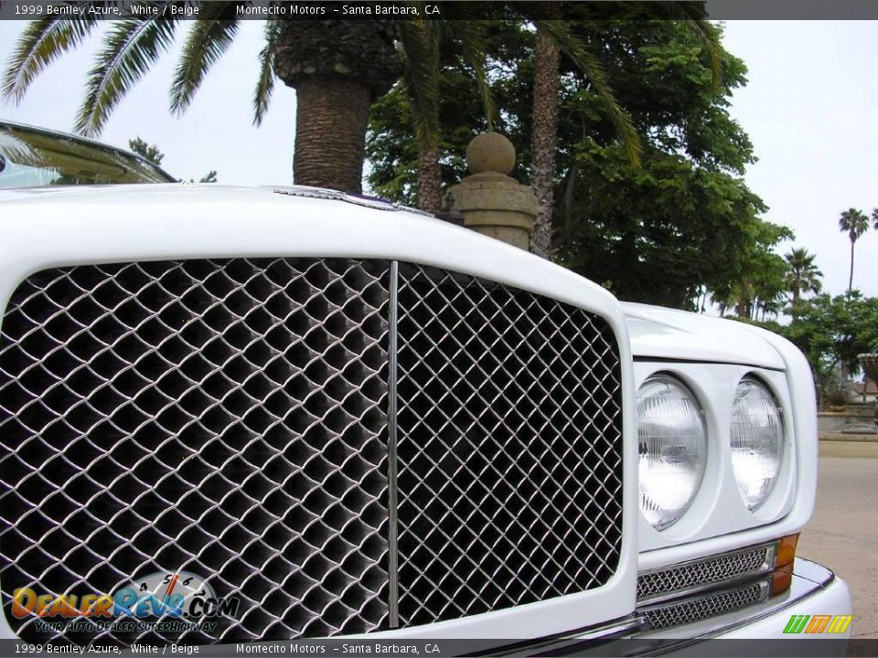1999 Bentley Azure White / Beige Photo #6