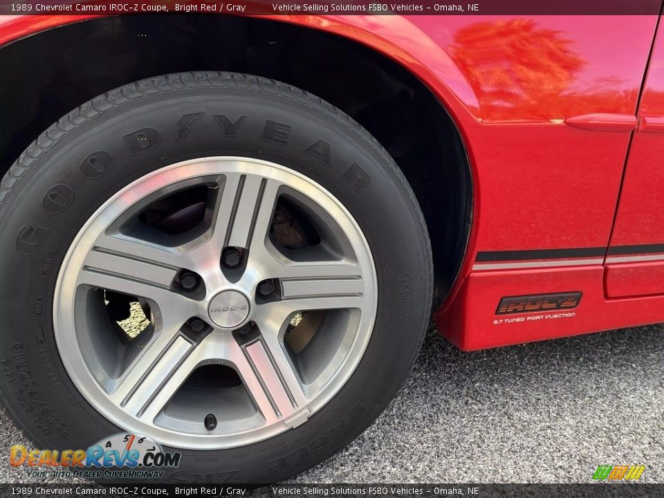 1989 Chevrolet Camaro IROC-Z Coupe Wheel Photo #13