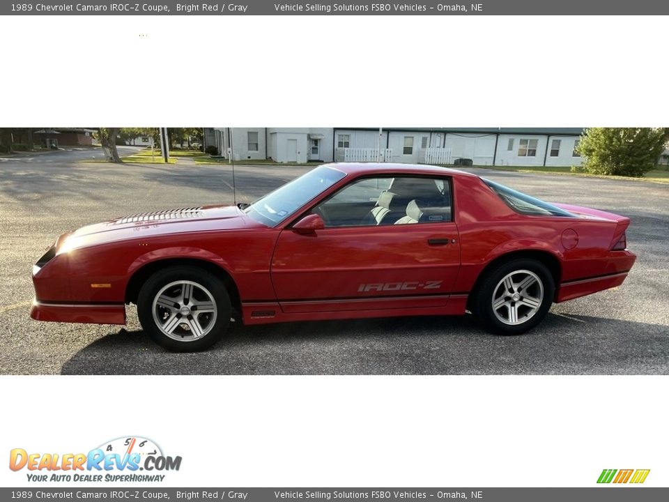 Bright Red 1989 Chevrolet Camaro IROC-Z Coupe Photo #18