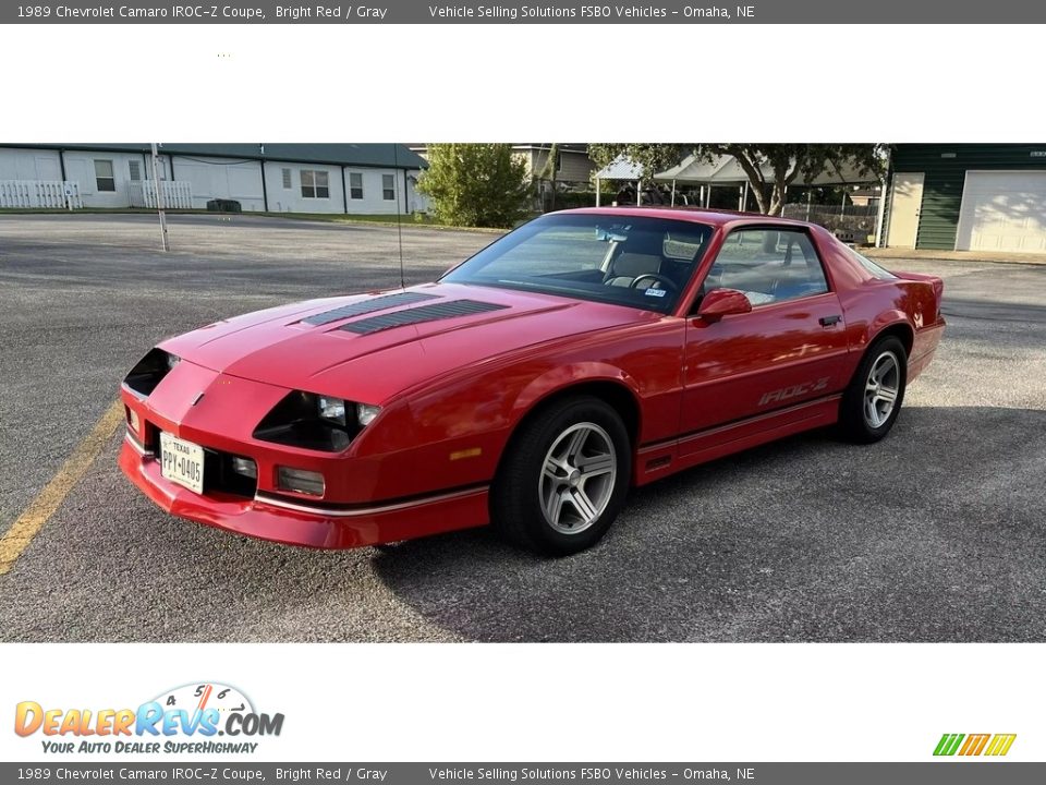 Bright Red 1989 Chevrolet Camaro IROC-Z Coupe Photo #19