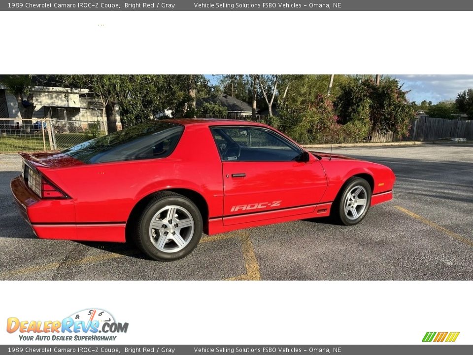 Bright Red 1989 Chevrolet Camaro IROC-Z Coupe Photo #21