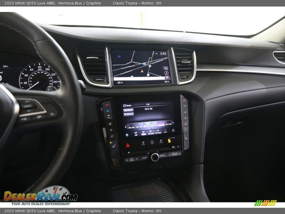 Controls of 2020 Infiniti QX50 Luxe AWD Photo #9