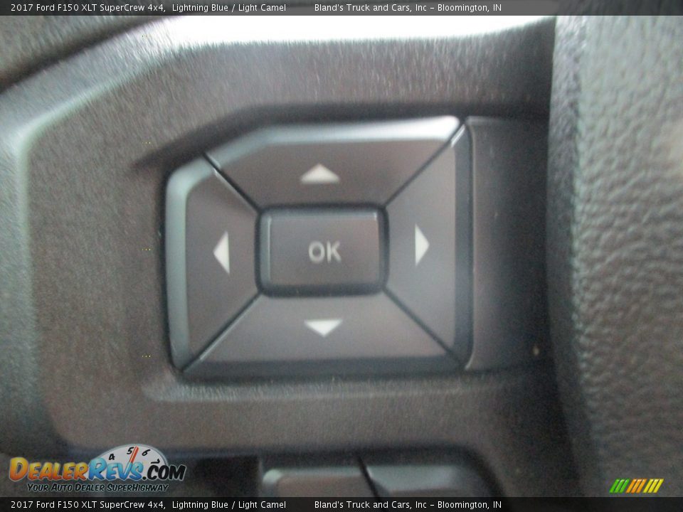 2017 Ford F150 XLT SuperCrew 4x4 Lightning Blue / Light Camel Photo #12
