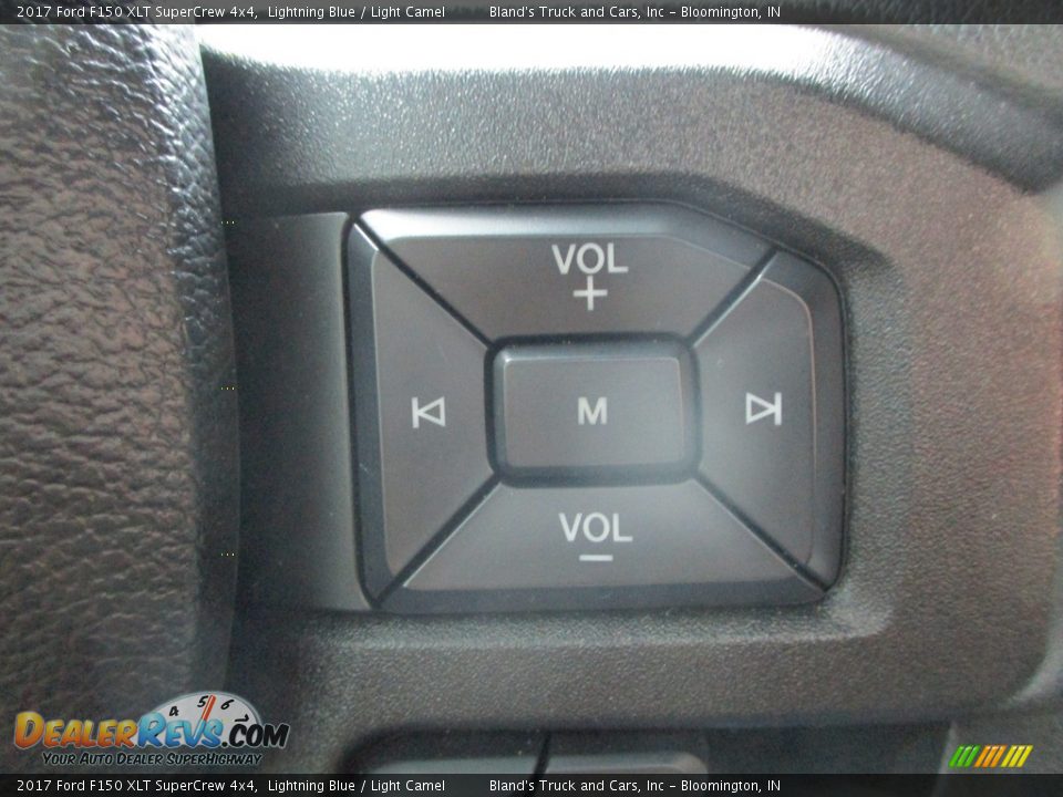 2017 Ford F150 XLT SuperCrew 4x4 Lightning Blue / Light Camel Photo #13